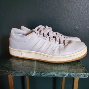 Retro K-Swiss Gray Minimalist Sneakers